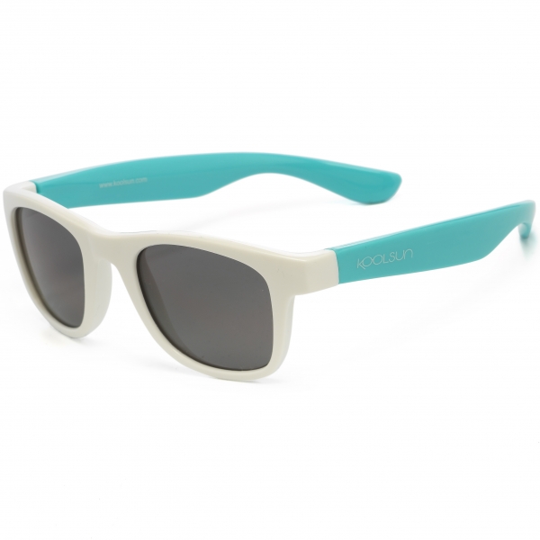 Wave - Kids Sunglasses - White Aquarius