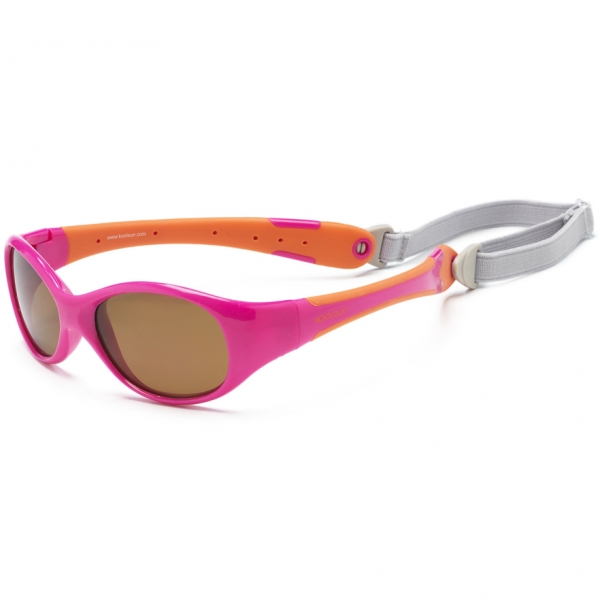 Flex - Kids Sunglasses - Hot Pink Orange