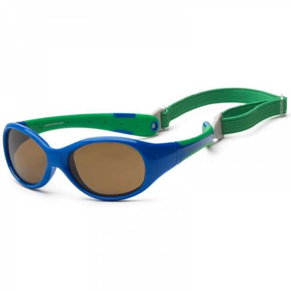Flex - Kids Sunglasses - Royal Blue Green