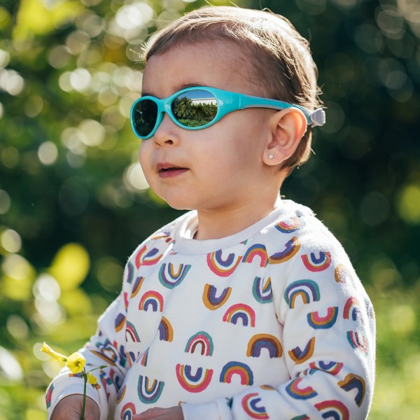 Flex - lunettes de soleil pour enfant - Turquoise Gris