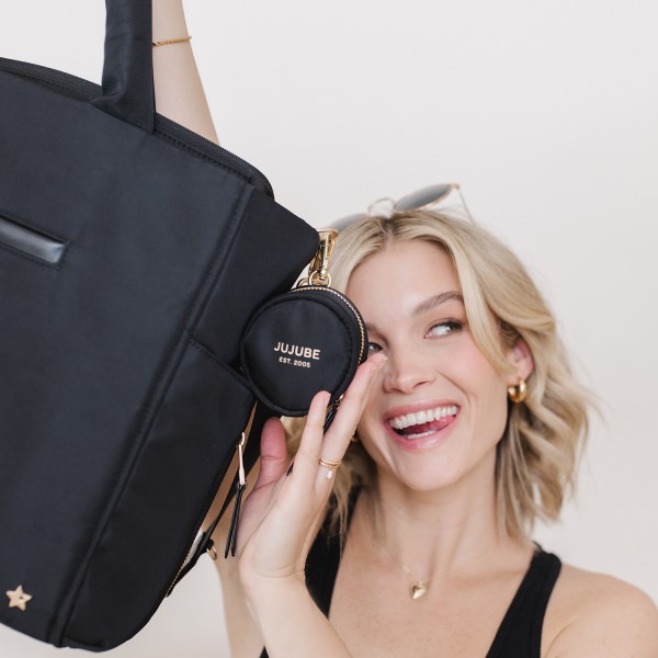 Utility-Strap Tote - Schwarz