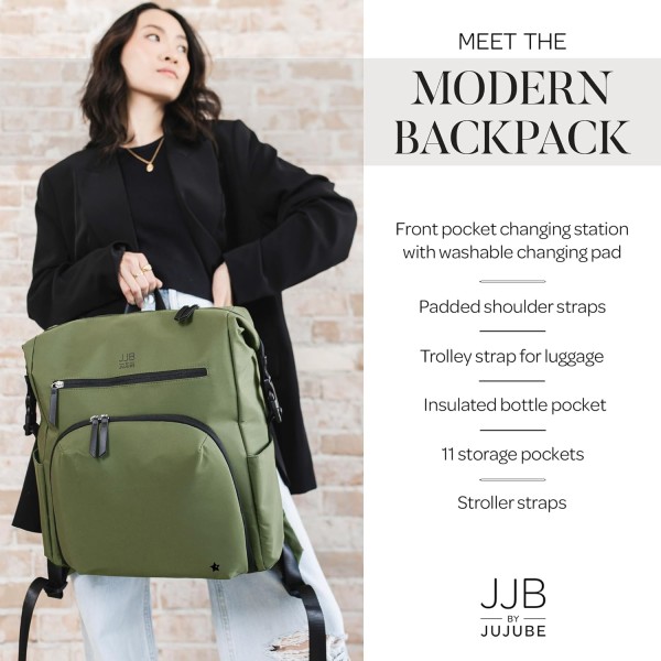 Modern Sac à dos - Olive Verte