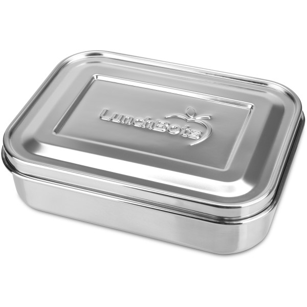 Small Snack Packer - 2-Fach Mini Bento-Box aus Edelstahl - Edelstahl