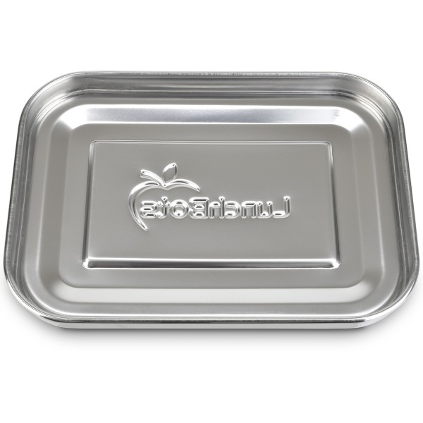 Small Snack Packer - 2-Fach Mini Bento-Box aus Edelstahl - Edelstahl