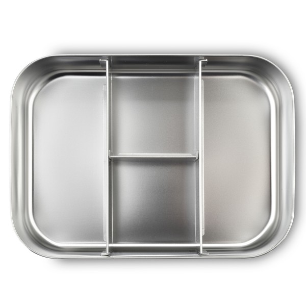 Small Protein Packer - 4-Fach Mini Bento-Box aus Edelstahl - Edelstahl