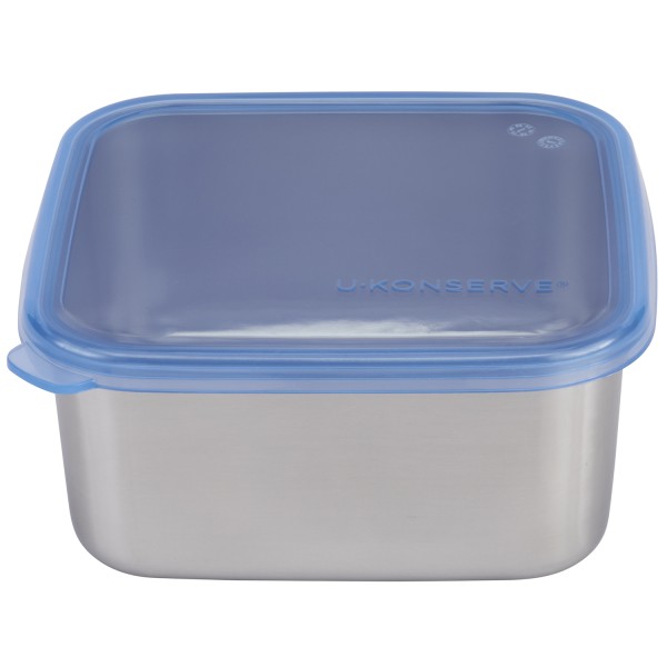 Quadratische Lebensmittelbehälter - large 50oz / 1,5l - Kosmisches Blau