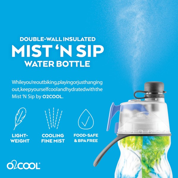 Mist 'N Sip® - Tie Dye Bleu