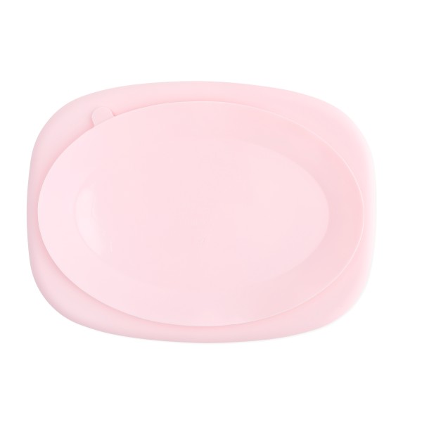 Plateau antidérapant en silicone - Rose