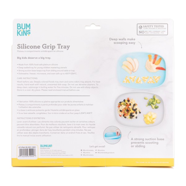 Plateau antidérapant en silicone - Rose