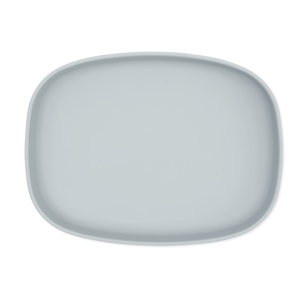 Silikon-Saugnapf-Tablett - Grau