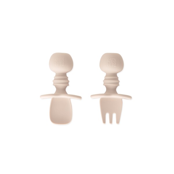 Chewtensils® Cubiertos de Silicona - Arena