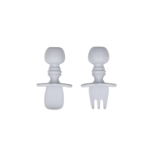 Chewtensils® Ustensiles en silicone - Gris