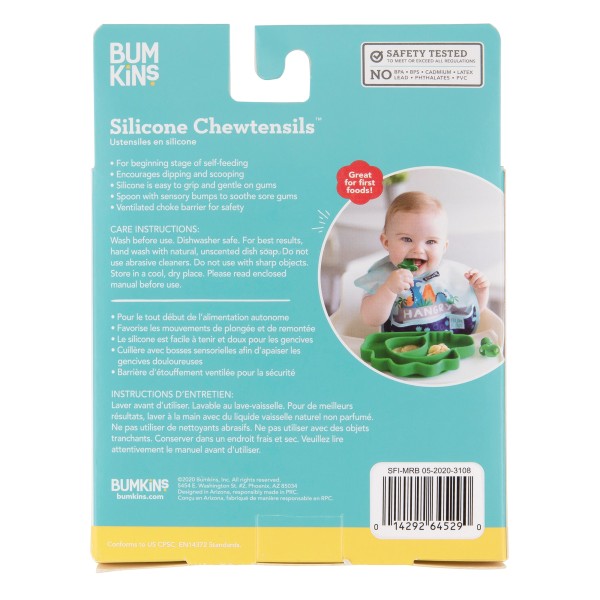 Siliconen Chewtensils® - Marmer