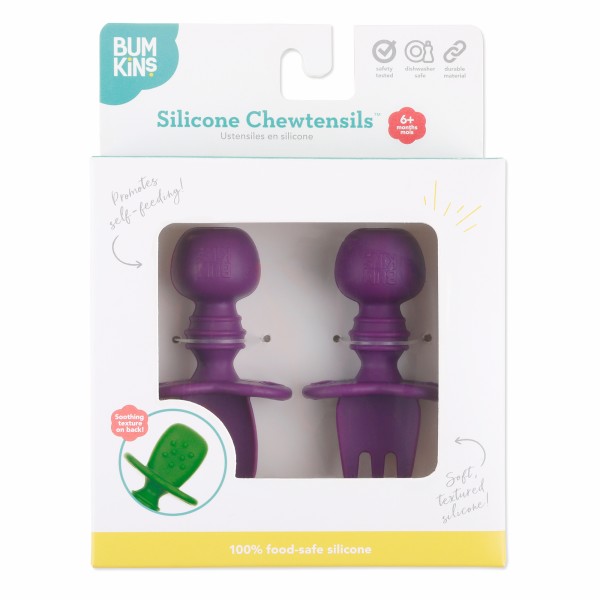 Silicone Chewtensils® - Purple