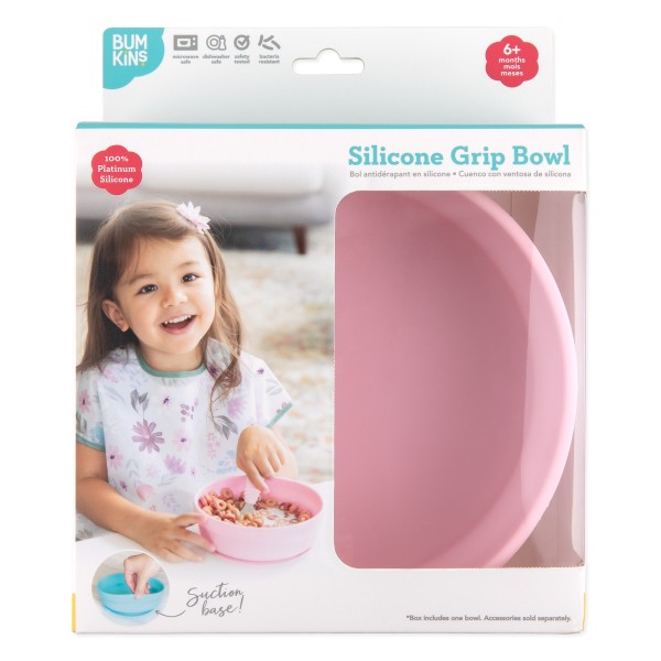 Bol antidéparant en silicone - Rose