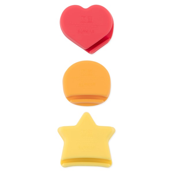 Dip-Schalen aus Silikon (3er-Pack) - Tutti-Frutti