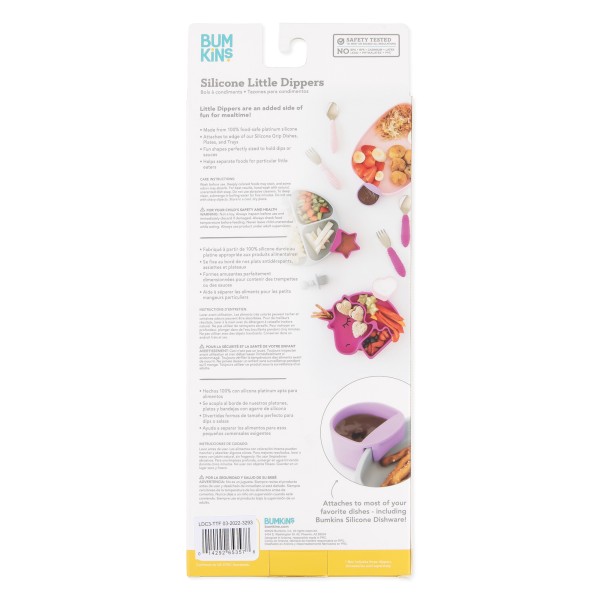 Dip-Schalen aus Silikon (3er-Pack) - Tutti-Frutti