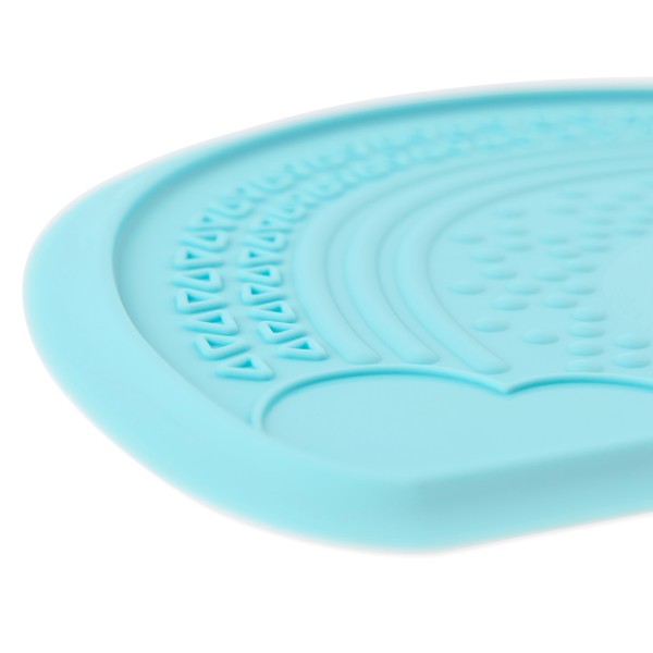 Siliconen sensorische placemat - Blauw