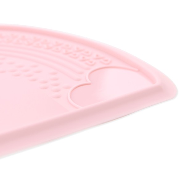 Sensorische Tischset aus Silikon - Rosa