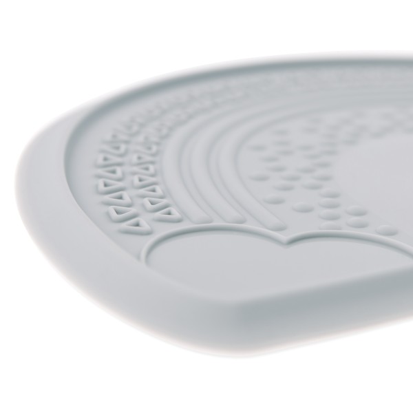 Mantel individual sensorial de silicona (chico) - Gris