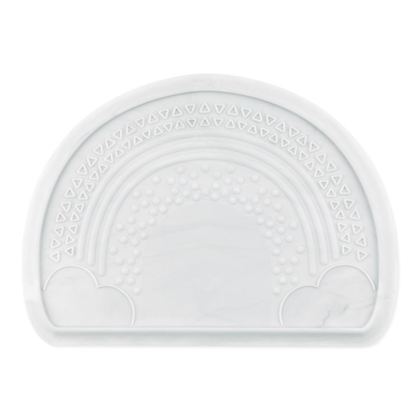 Siliconen sensorische placemat - Marmer