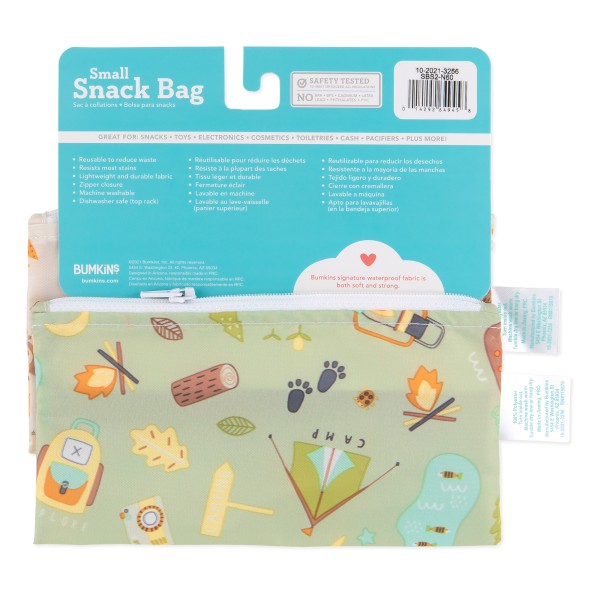 Herbruikbaar snackzakje - Small (2 stuks) - Camp Friends & Camp Gear