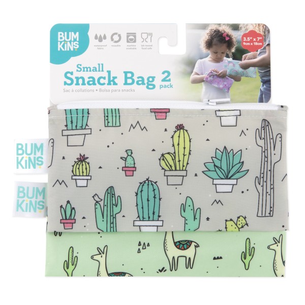 Bolsa para Snacks - Pequeño (2 paquete) - Cacti & Llamas