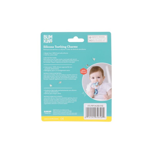 Breloques de Dendition en Silicone - Violet