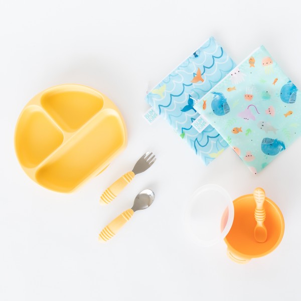 Sac à collations - grand (2 paquet) - Ocean Life & Whale Tail