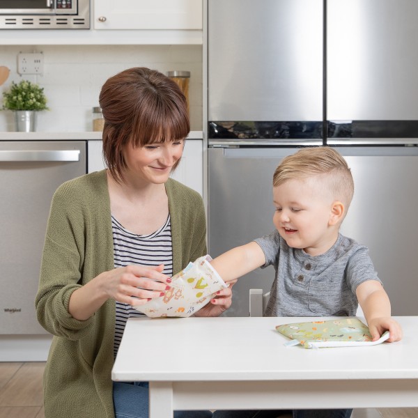 Herbruikbaar snackzakje - large (2 stuks) - Camp Friends & Camp Gear