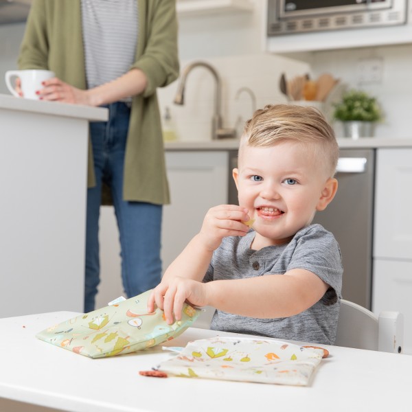 Herbruikbaar snackzakje - large (2 stuks) - Camp Friends & Camp Gear