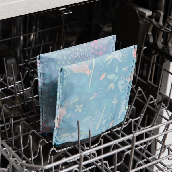 Reusable snack bag - large (2 pack) - Jungle & Animal Prints