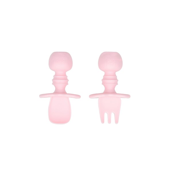 Chewtensils® Ustensiles en silicone - Rose