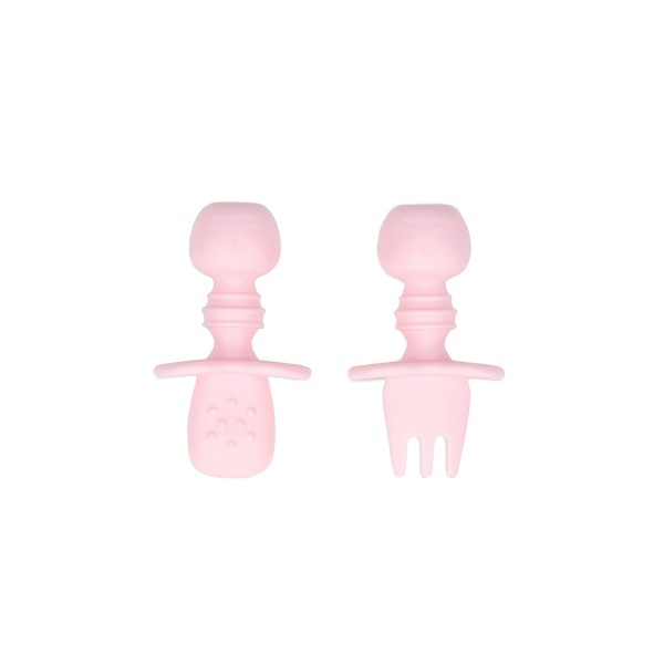 Chewtensils® Ustensiles en silicone - Rose