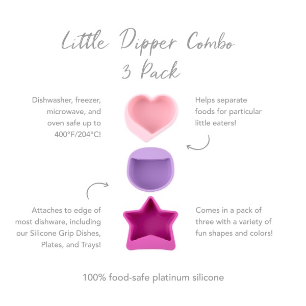 Bols à condiments en silicone (3 paquet) - Lollipop