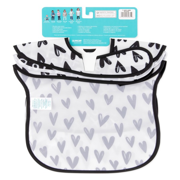 SuperBib® slab (3 stuks) - Always Hungry, XOXO, Hearts