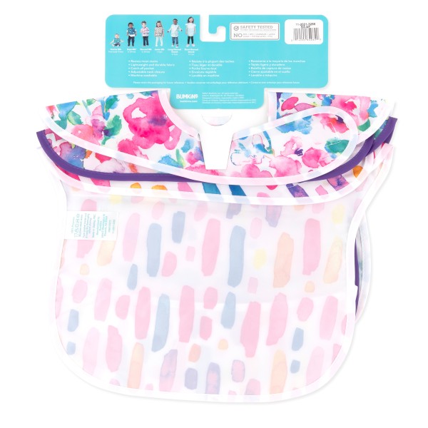 SuperBib® Baby-Lätzchen - 6-24 Monate (3er-Pack) - Wild & Free, Watercolor, Brush Strokes