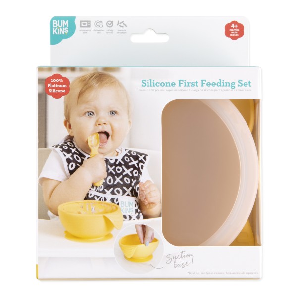 Silicone First Feeding Set - Pineapple