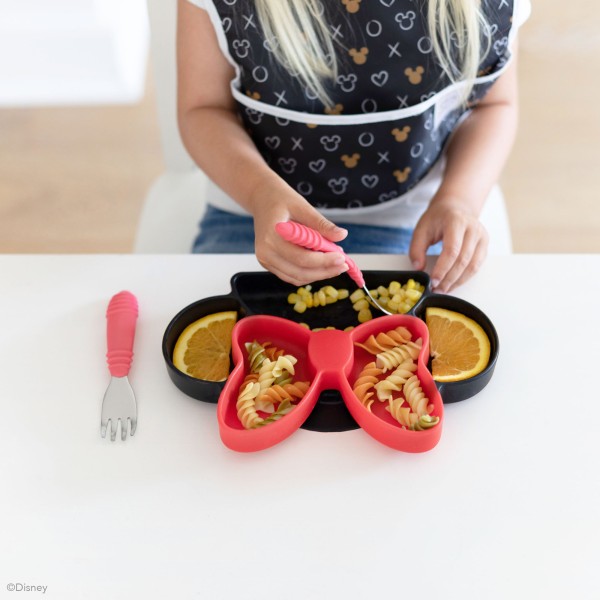 Löffel + Gabel - Rot