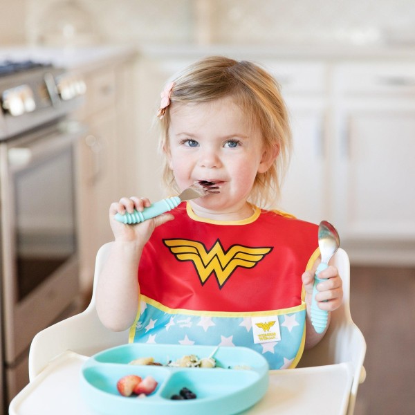 Lepel + vork - Blauw