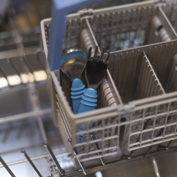 Lepel + vork - Donkerblauw