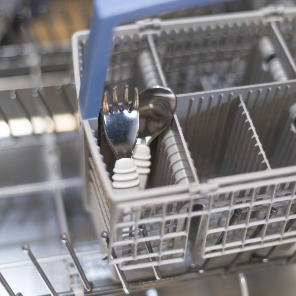 Lepel + vork - Grijs