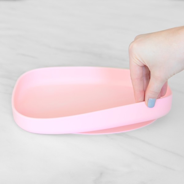Plateau antidérapant en silicone - Rose