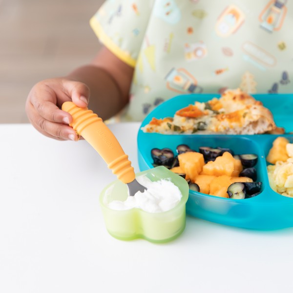 Siliconen dipsausbakjes (2 stuks) - Blue Jelly & Green Jelly