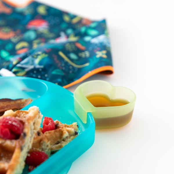 Siliconen dipsausbakjes (2 stuks) - Blue Jelly & Green Jelly