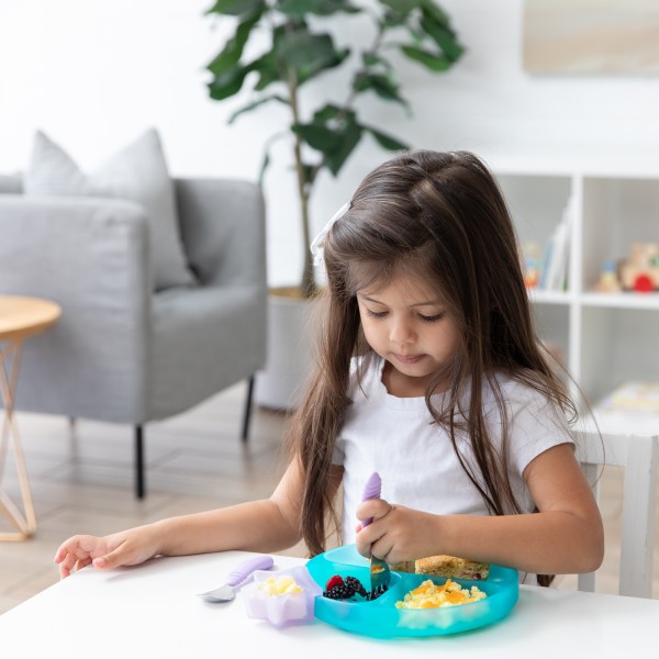 Siliconen dipsausbakjes (2 stuks) - Purple Jelly & Pink Jelly