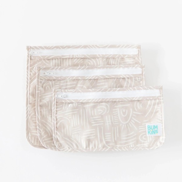 Clear Travel Bag (3 pack) - Wander