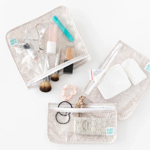 Clear Travel Bag (3 pack) - Wander
