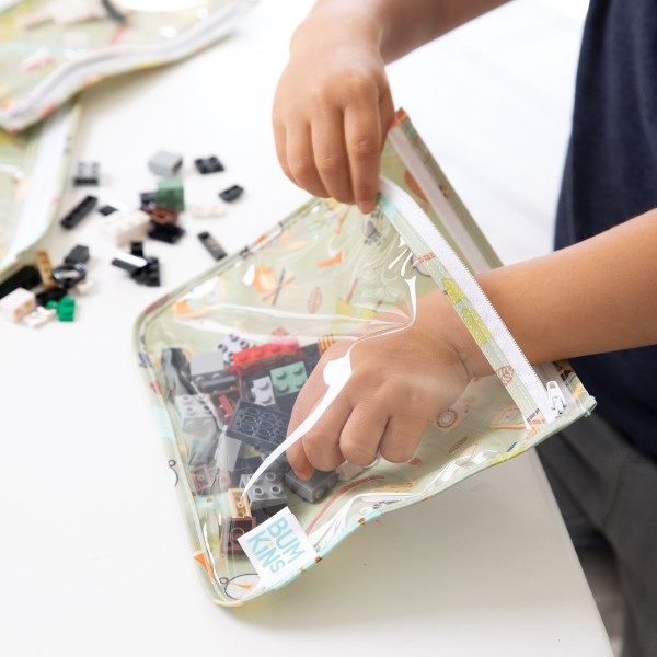 Clear Travel Bag (3 pack) - Camp Gear