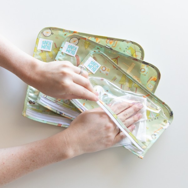 Clear Travel Bag (3 pack) - Camp Gear